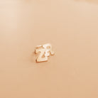 Personalised jewellery - KBN Jewellery - handmade jewellery – Personalised Jewellery gifts – Australian Made – initial stud earrings – letter initial earring – children initials studs