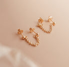 Personalised jewellery - KBN Jewellery - handmade jewellery – Personalised Jewellery gifts – Dainty jewellery- chain earrings – two earrings in one – connecting earrings – studs – handmade earrings