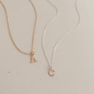Personalised jewellery – handmade jewellery – KBN jewellery – Australian made jewellery – initial necklace – single letter necklace – children’s initial necklace