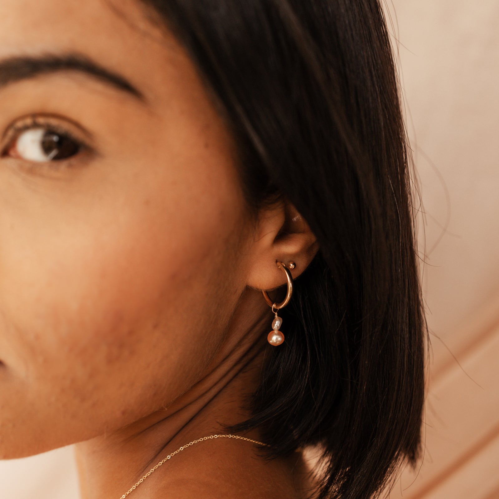 Personalised jewellery - KBN Jewellery - handmade jewellery – Personalised Jewellery gifts – Dainty jewellery – ball stud earrings – ball earrings – stacking  earrings – everyday earrings – sleep friendly earrings – ball studs