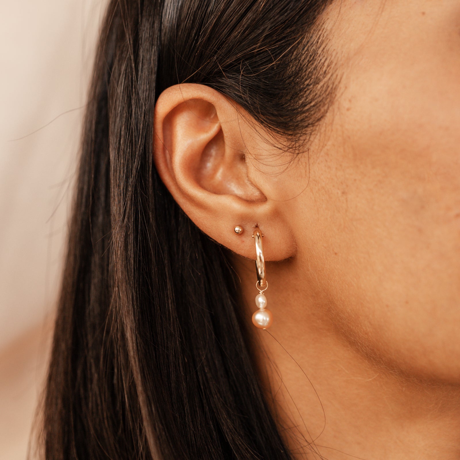 Personalised jewellery - KBN Jewellery - handmade jewellery – Personalised Jewellery gifts – Dainty jewellery – ball stud earrings – ball earrings – stacking  earrings – everyday earrings – sleep friendly earrings – ball studs