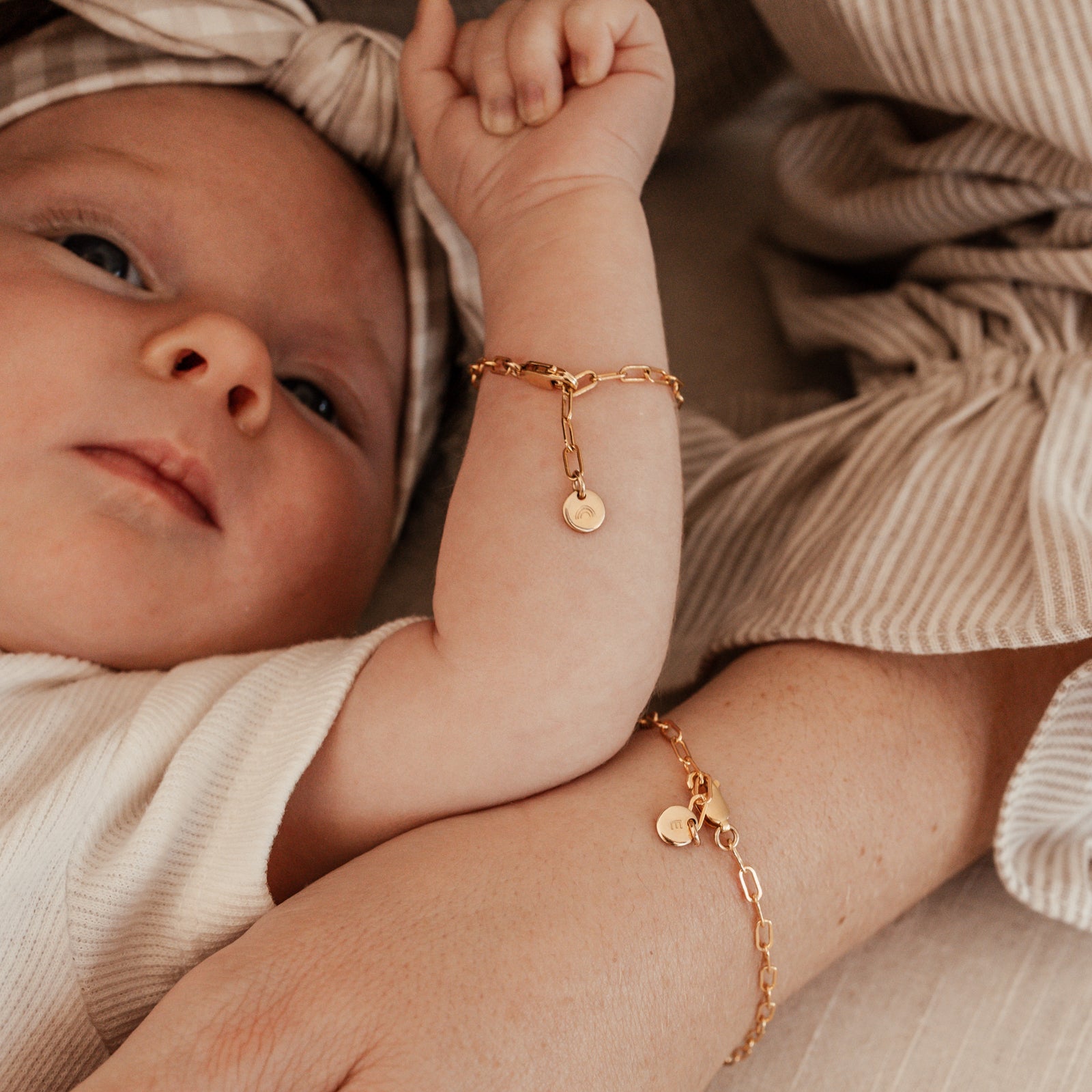 Personalised jewellery - KBN Jewellery - handmade jewellery – Personalised Jewellery gifts – Dainty jewellery – tiny pendant bracelet  – linked chain – initial bracelet – symbol bracelet – Australian made – single pendant bracelet