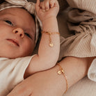 Personalised jewellery - KBN Jewellery - handmade jewellery – Personalised Jewellery gifts – Dainty jewellery – tiny pendant bracelet  – linked chain – initial bracelet – symbol bracelet – Australian made – single pendant bracelet