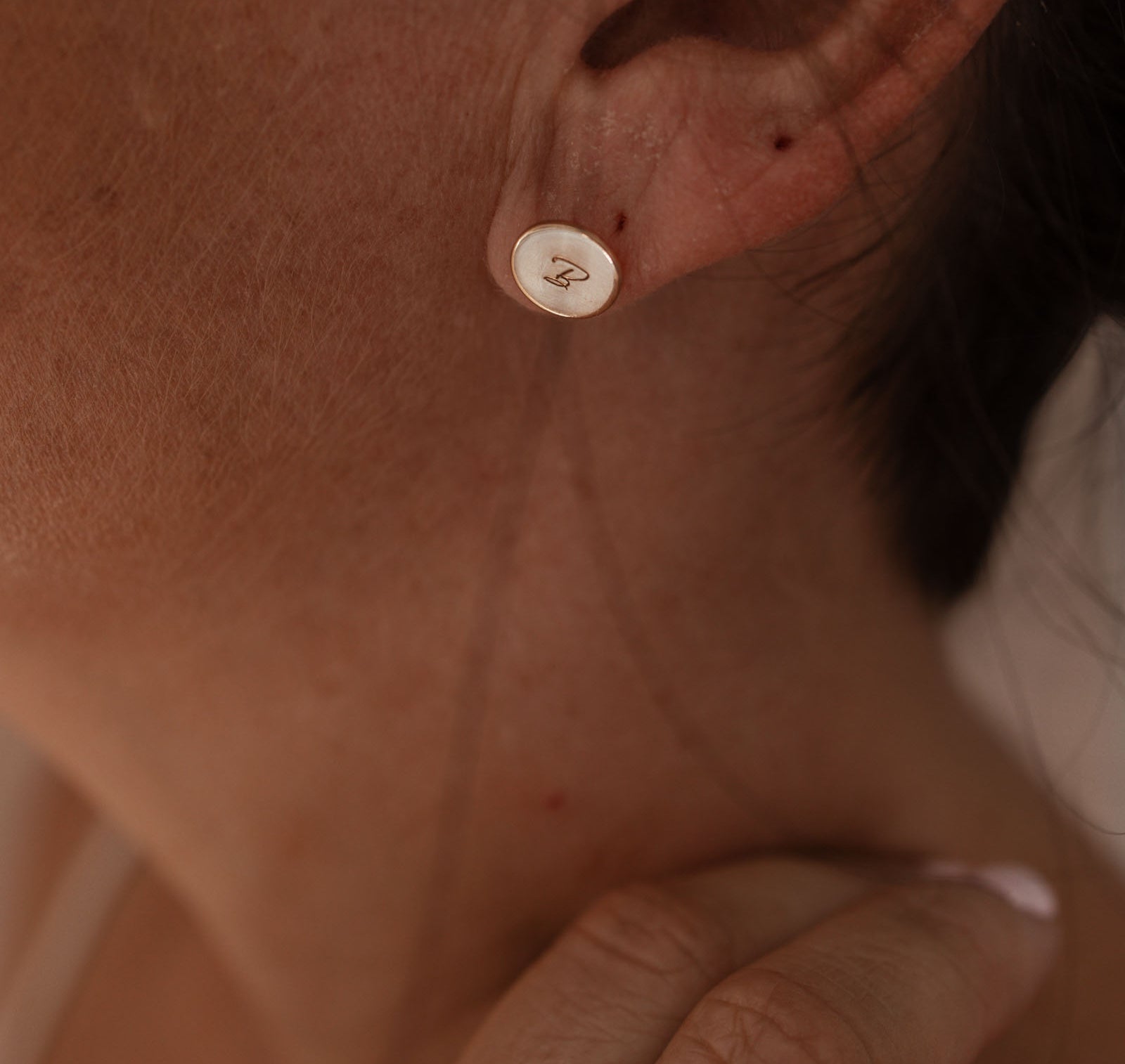 Personalised jewellery - KBN Jewellery - handmade jewellery – Personalised Jewellery gifts – personalised earrings – symbol earrings – simple studs – kid friendly earrings – personalised stud earrings - birth flower earrings - dainty jewellery