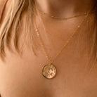 Personalised jewellery - KBN Jewellery - handmade jewellery – custom jewellery gifts – dainty necklace – Australian made – Moon necklace – sun moon and stars necklace – personalised necklace – initial necklace