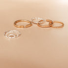 Personalised jewellery – handmade jewellery – KBN jewellery – dainty ring – affordable ring – stacking ring – twist ring – handmade jewellery – Australian made