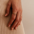 Personalised jewellery – handmade jewellery – KBN jewellery – dainty ring – affordable ring – stacking ring – twist ring – handmade jewellery – Australian made