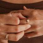 Personalised jewellery - KBN Jewellery - handmade jewellery – Personalised Jewellery gifts – ring – simple ring – stacking ring – stacking ring – initial ring – symbol ring – wave ring – heart ring – sun ring – rainbow ring – moon ring – cross ring – religious cross ring – flower ring – butterfly ring