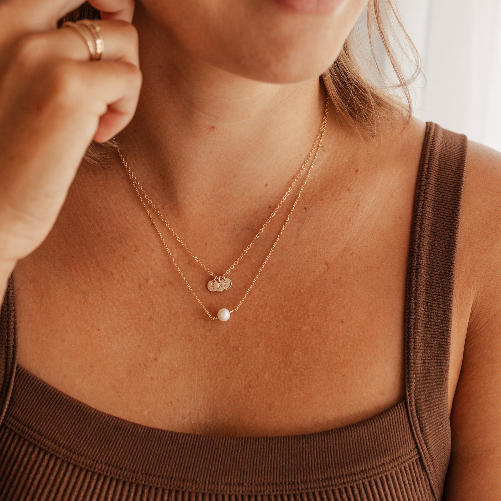 Personalised jewellery - KBN Jewellery - handmade jewellery – Personalised Jewellery gifts –  single pearl necklace – wedding gift idea – bridal jewellery – bridal shower jewellery – bridesmaids gift – freshwater pearls – real pearl necklace – affordable pearl necklace