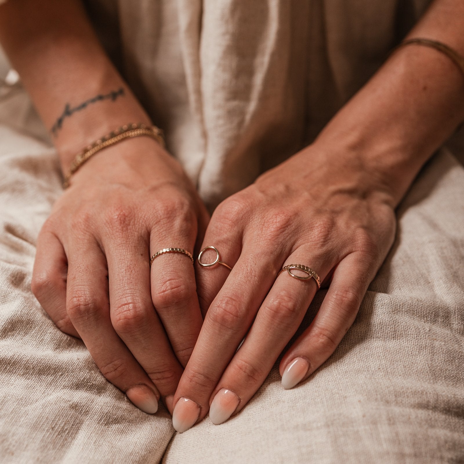 Personalised jewellery – handmade jewellery – KBN jewellery – Australian made jewellery – circle ring - stacking ring - simple ring - affordable jewellery Australia