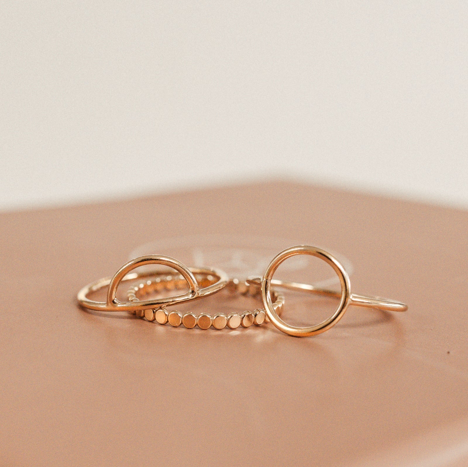 Personalised jewellery - KBN Jewellery - handmade jewellery – Personalised Jewellery gifts – Dainty jewellery – half circle ring – arched ring – stacking ring – Australian made ring