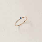 Personalised jewellery – handmade jewellery – KBN jewellery – dainty ring – birth month ring – birthstone ring – affordable ring – wisdom  ring – September stone rings – birthstone ring – stacking ring
