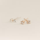 Personalised jewellery – handmade jewellery – KBN jewellery – dainty earrings – birth month earrings – birthstone earrings – affordable earrings – diamond earrings – April studs – birthstone studs