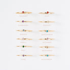 Personalised jewellery – handmade jewellery – KBN jewellery – dainty ring – birth month ring – birthstone ring – affordable ring – wellbeing  ring – august  rings – birthstone ring – stacking ring