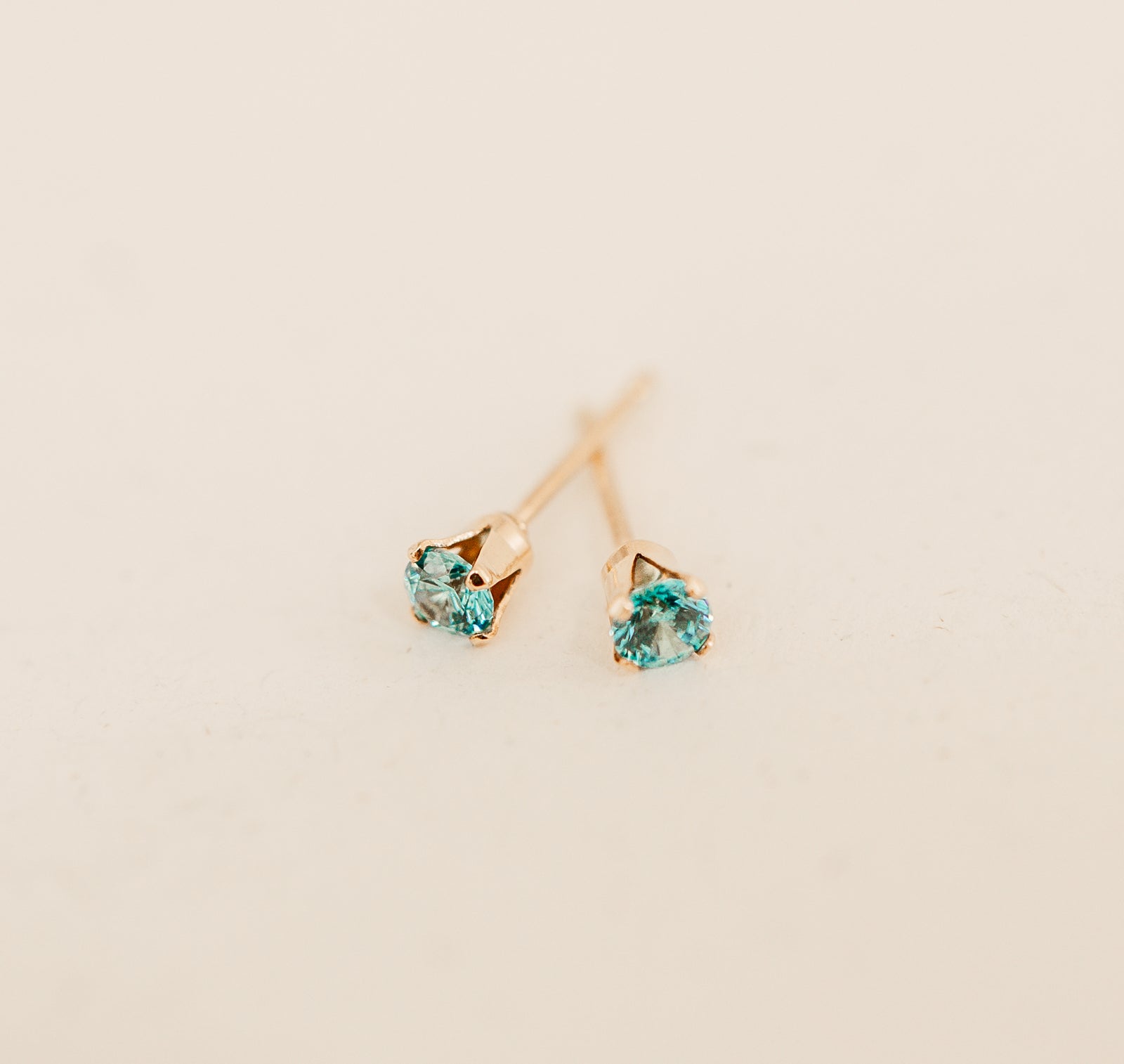 Personalised jewellery – handmade jewellery – KBN jewellery – dainty earrings – birth month earrings – birthstone earrings – affordable earrings – good fortune earrings – December earrings – birthstone studs – stacking earrings – stone earrings – blue earrings