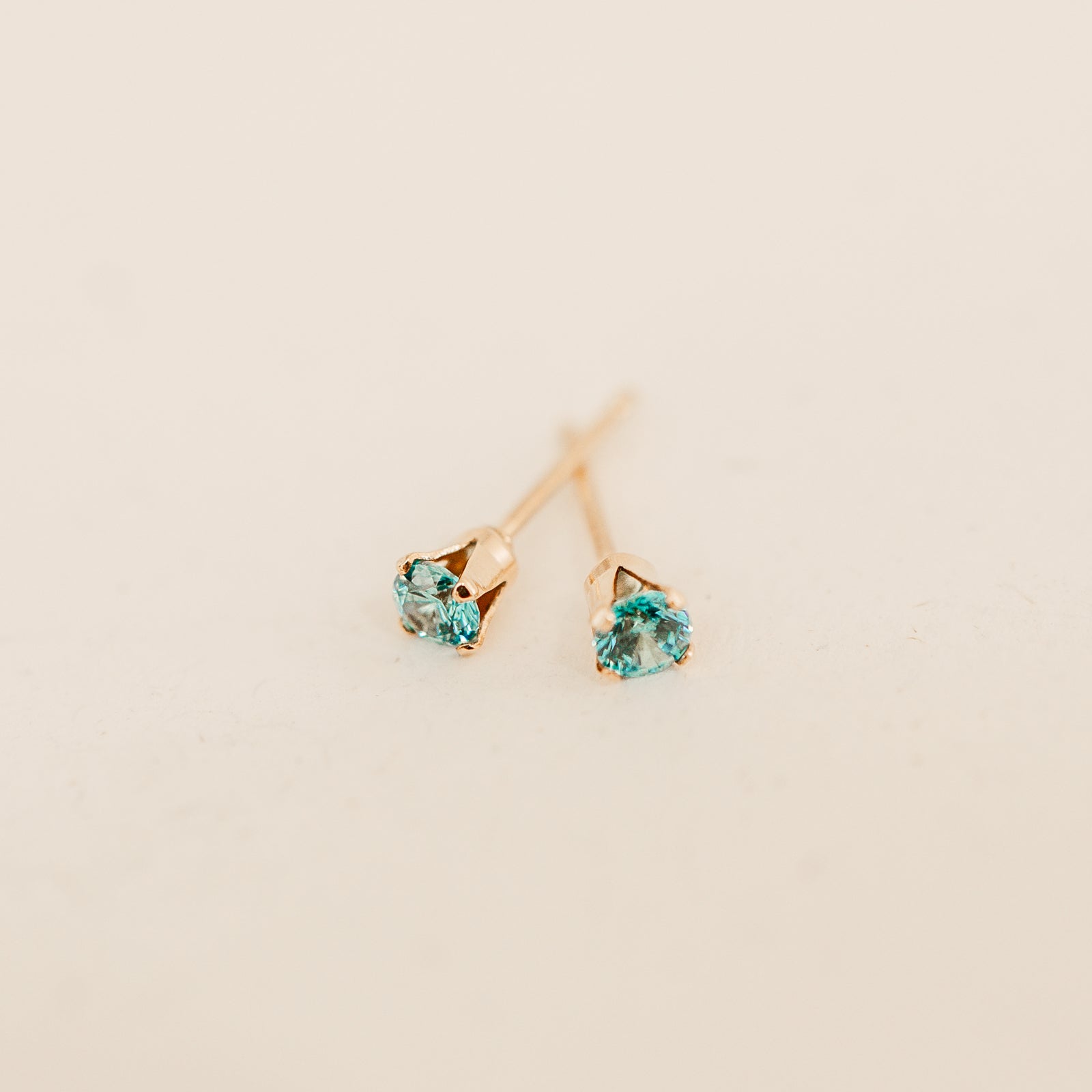 Personalised jewellery – handmade jewellery – KBN jewellery – dainty earrings – birth month earrings – birthstone earrings – affordable earrings – good fortune earrings – December  earrings – birthstone studs – stacking earrings – stone earrings – blue earrings