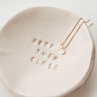 Personalised jewellery - KBN Jewellery - handmade jewellery – Personalised Jewellery gifts – Australian Made – thread through pendant earrings – tiny pendant earrings – handmade thread through earrings – personalised thread through earrings – initial earrings