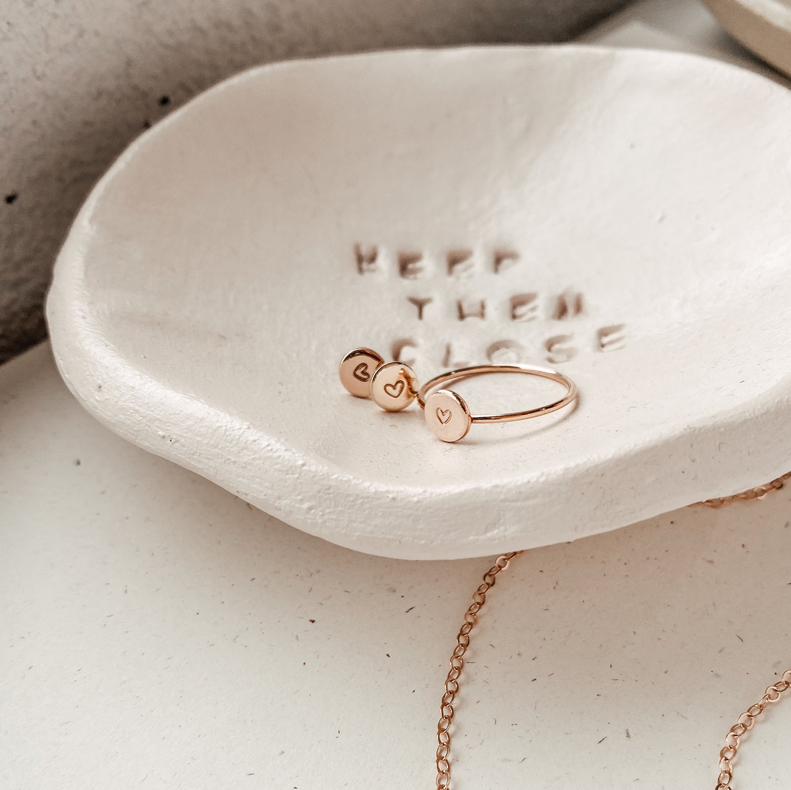 Personalised jewellery - KBN Jewellery - handmade jewellery – Personalised Jewellery gifts – ring – simple ring – stacking ring – stacking ring – initial ring – symbol ring – wave ring – heart ring – sun ring – rainbow ring – moon ring – cross ring – religious cross ring – flower ring – butterfly ring