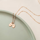 Personalised jewellery - KBN Jewellery - handmade jewellery – Personalised Jewellery gifts – Dainty jewellery- Dainty necklace - initial necklace – symbol necklace – bead chain – tiny pendant – children initial