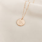 Personalised jewellery - KBN Jewellery - handmade jewellery – custom jewellery gifts – dainty necklace – medium pendant necklace – Daisy Birth flower necklace – birthday necklace – April  birthday gift – dainty jewellery – birth flower and initial necklace – everyday jewellery – Daisy flower necklace – Daisy necklace – Purity flower necklace