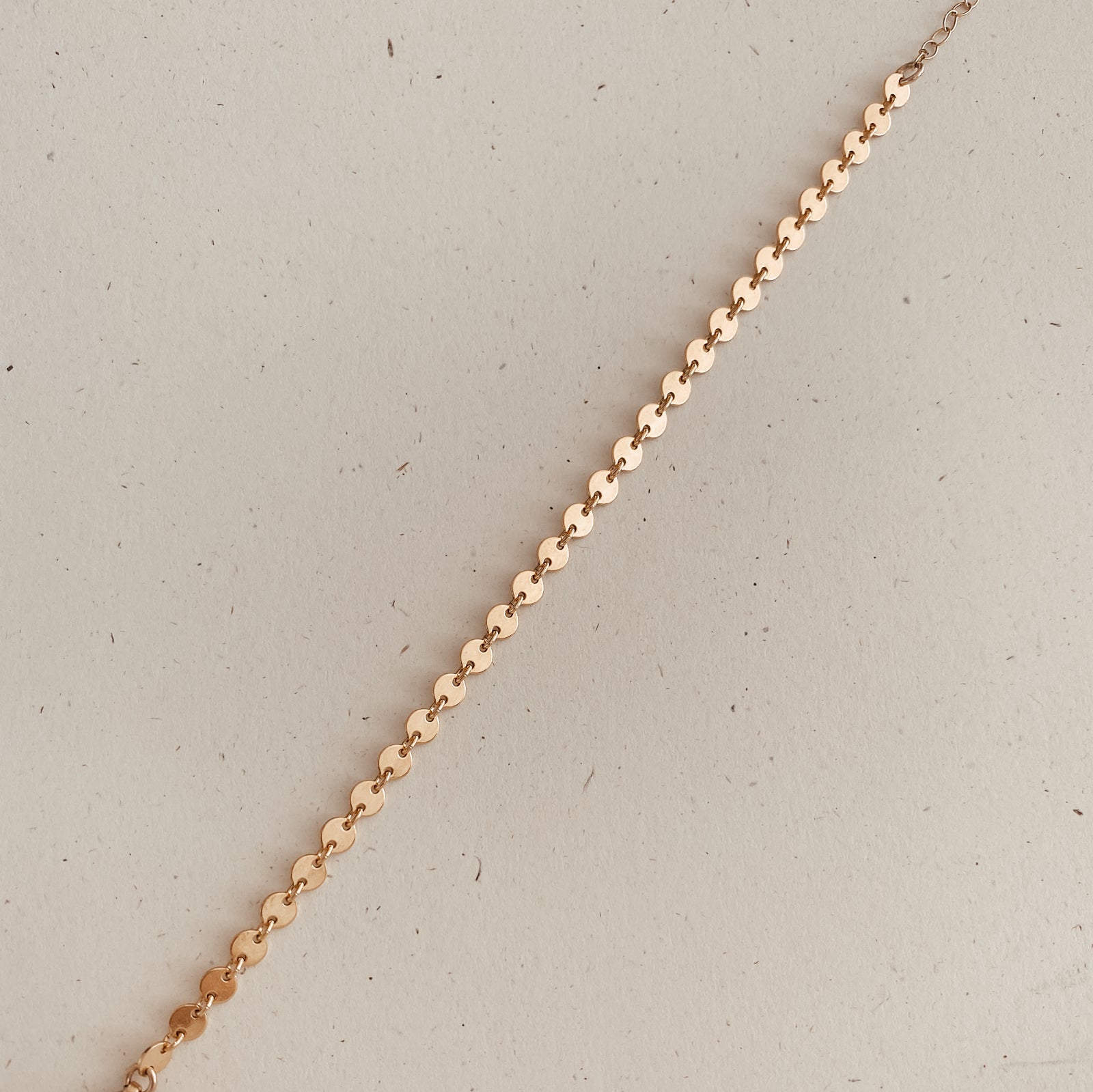 Personalised jewellery - KBN Jewellery - handmade jewellery – Personalised Jewellery gifts – Dainty jewellery- sparkly bracelet – disc bracelet – round chain bracelet – stacking bracelet – layering bracelet