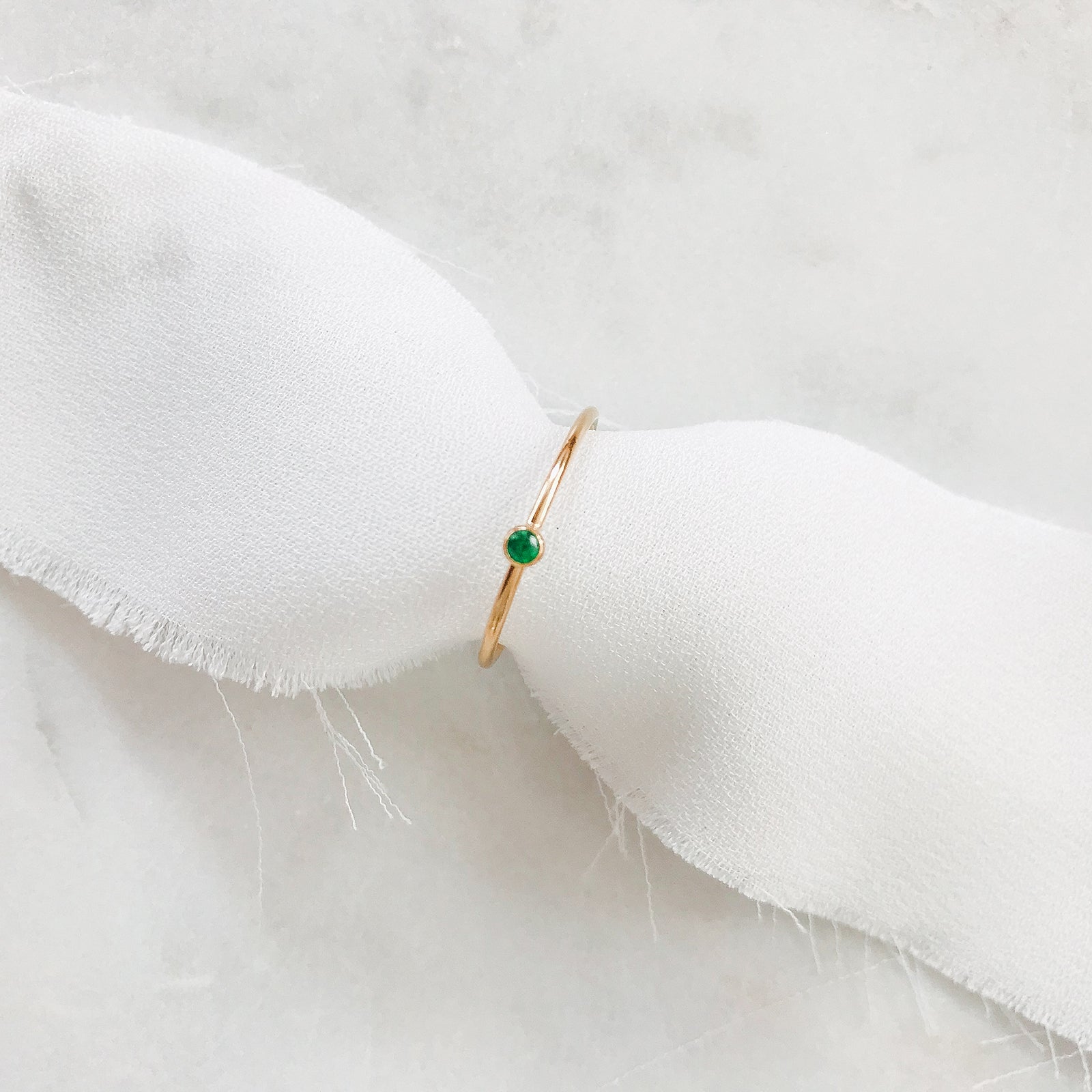 Personalised jewellery – handmade jewellery – KBN jewellery – dainty ring – birth month ring – birthstone ring – affordable ring – may  birthstone ring– ring – personalised ring