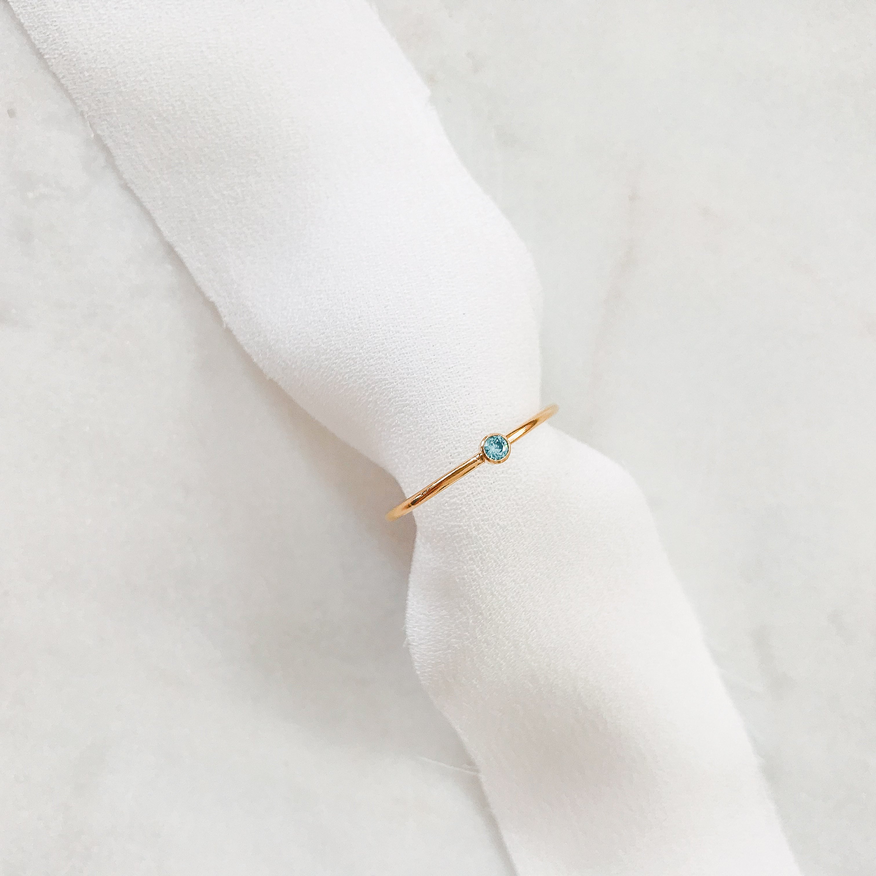 Personalised jewellery – handmade jewellery – KBN jewellery – dainty ring – birth month ring – birthstone ring – affordable ring – fortune ring – December  stone rings – birthstone ring – stacking ring – blue stone ring