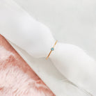 Personalised jewellery – handmade jewellery – KBN jewellery – dainty ring – birth month ring – birthstone ring – affordable ring – fortune ring – December  stone rings – birthstone ring – stacking ring – blue stone ring