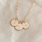 Sofia Necklace - Personalised jewellery - KBN Jewellery - handmade jewellery – small pendant necklace – initial necklace – symbol necklace – family initial necklace – children’s initial necklaces – birth flower initial necklace