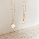 Personalised jewellery - KBN Jewellery - handmade jewellery – Personalised Jewellery gifts – Dainty jewellery – Australia made jewellery – small pendant necklace – intial necklace – couple necklace – you and me necklace