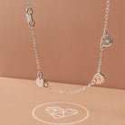 Personalised jewellery - KBN Jewellery - handmade jewellery – Personalised Jewellery gifts – personalised necklace – simple pendants – symbol necklace – initial necklace – dainty jewellery – asymmetrical necklace – tiny pendant necklace