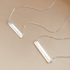 Personalised jewellery - KBN Jewellery - handmade jewellery – Personalised Jewellery gifts – Dainty jewellery- bar necklace – dainty bar necklace – personalised date necklace – roman numerals necklace – name bar necklace – words of affirmation necklace – long bar necklace – layering necklace – layering necklace inspiration – wedding gift idea – wedding gift idea for bride