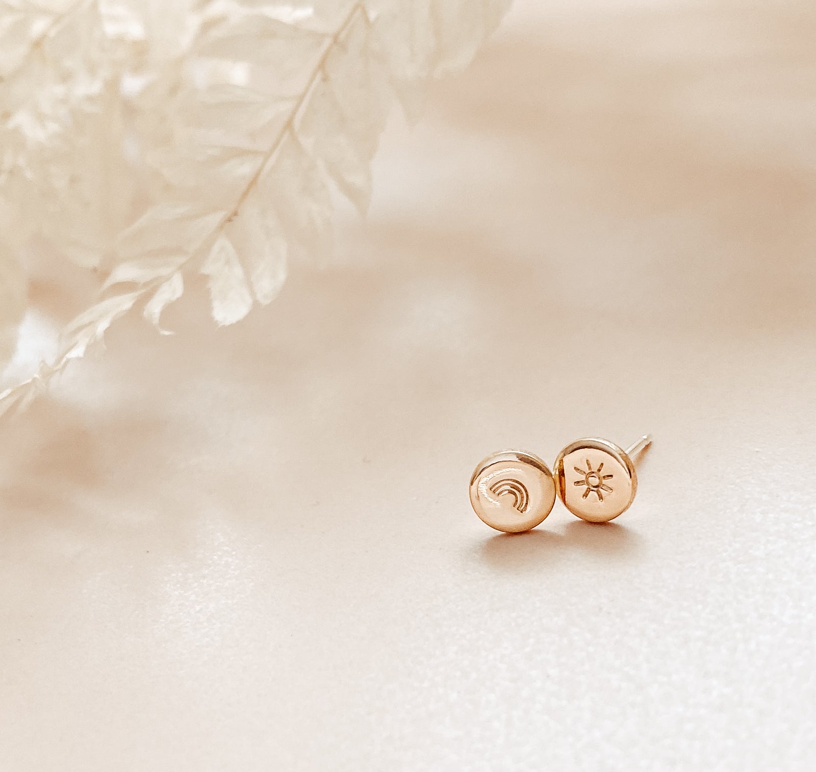 Personalised jewellery - KBN Jewellery - handmade jewellery – Personalised Jewellery gifts – personalised earrings – symbol earrings – simple studs – kid friendly earrings – personalised stud earrings