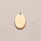 Personalised jewellery - KBN Jewellery - handmade jewellery – Personalised Jewellery gifts – Dainty jewellery – add on pendant – additional pendant – mix and match pendants – additional oval pendant – additional large oval pendant – new pendant – pendant that I can add to my necklace – plain pendant