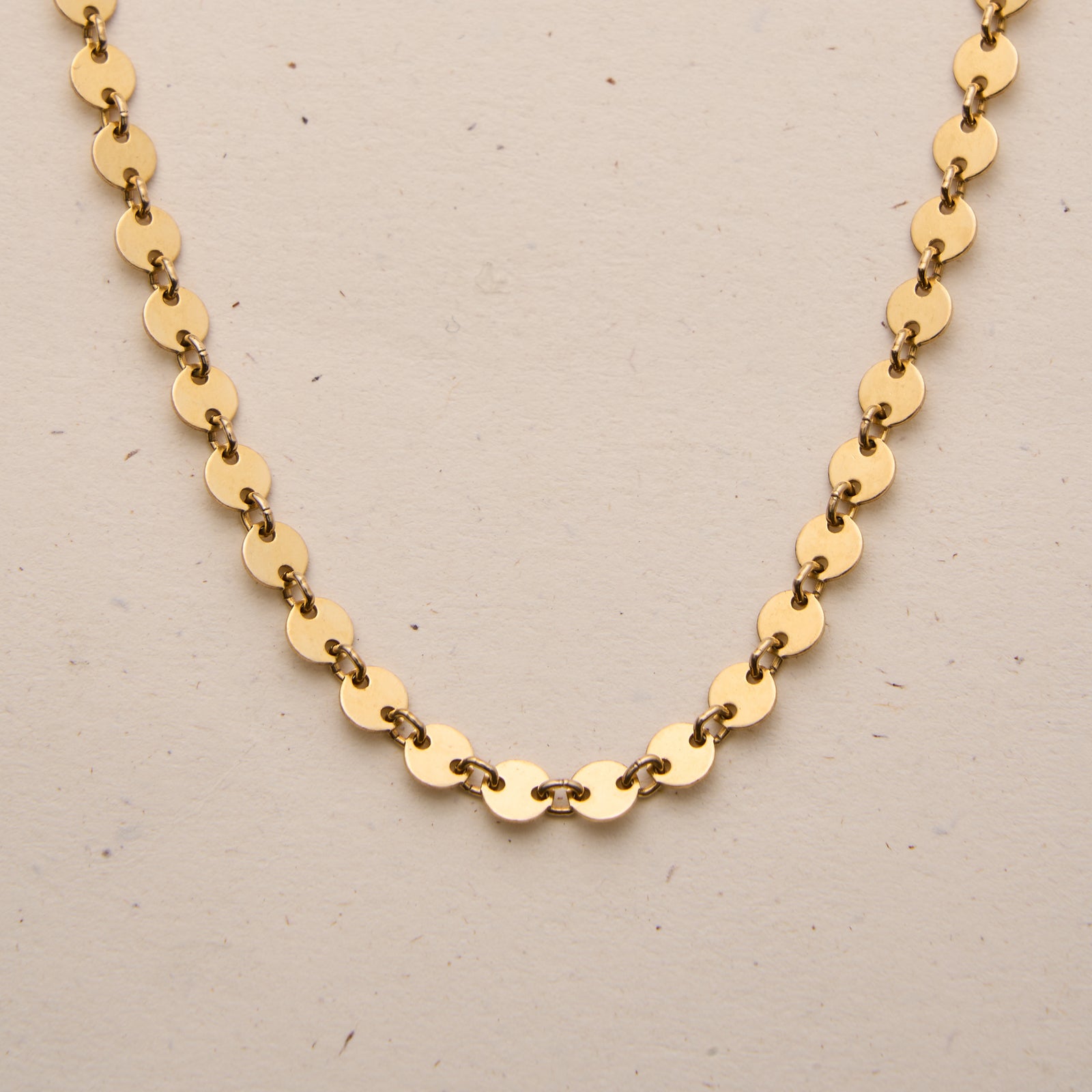 Personalised jewellery - KBN Jewellery - handmade jewellery – Personalised Jewellery gifts – Dainty jewellery- sparkly necklace – disc necklace – round chain necklace – stacking necklace – layering necklace