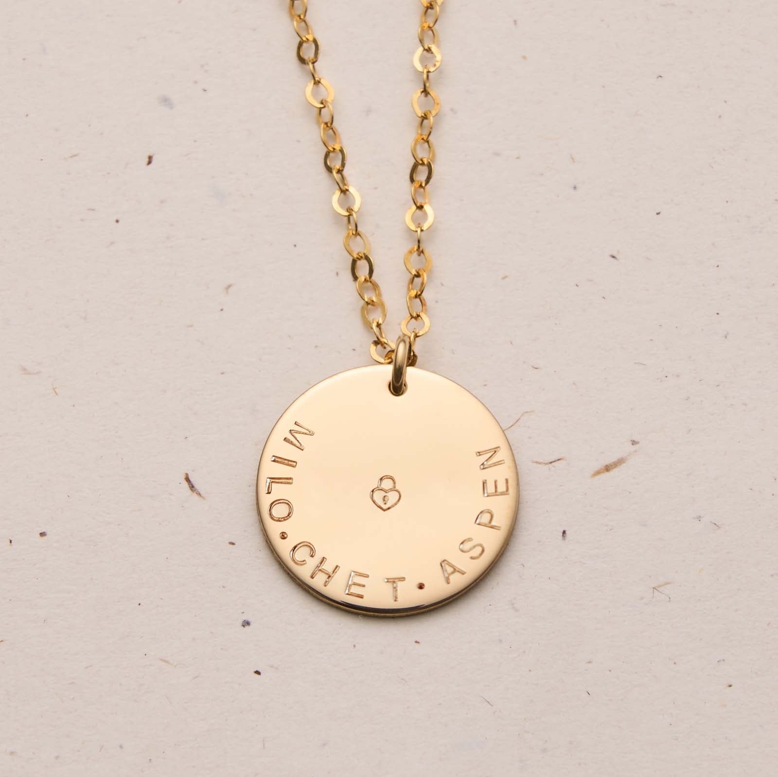 Personalised jewellery - KBN Jewellery - handmade jewellery – Personalised Jewellery gifts – Dainty jewellery – children names necklace – family members necklace – personalised child’s name – gifts for mum – gifts for nana – gifts for grandma – personalised gift – small symbol on pendant