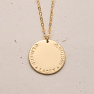 Personalised jewellery - KBN Jewellery - handmade jewellery – custom jewellery gifts – dainty necklace – large pendant necklace – children name necklace – personalised kids name necklace – kids names on necklace – family member names on necklace – gift ideas for mum – personalised gifts for mum – personalised gifts for Grandma - personalised gifts for Nanna - meaningful dates personalisation necklace