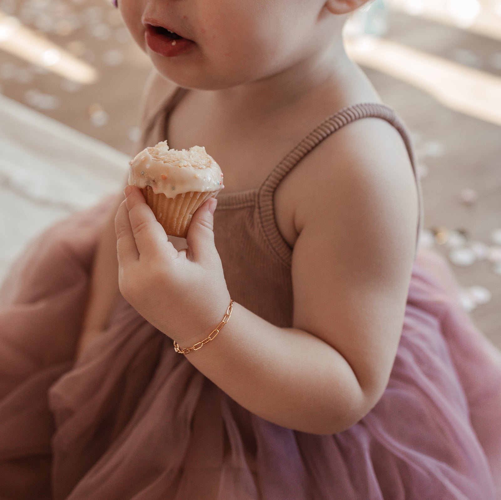 Personalised jewellery – handmade jewellery – KBN jewellery – Australian made jewellery – matching jewellery– perfect gift for baby– sentimental gift – newborn gift idea – matching jewellery – tiny pendant bracelet – linked chain bracelets - initial bracelet