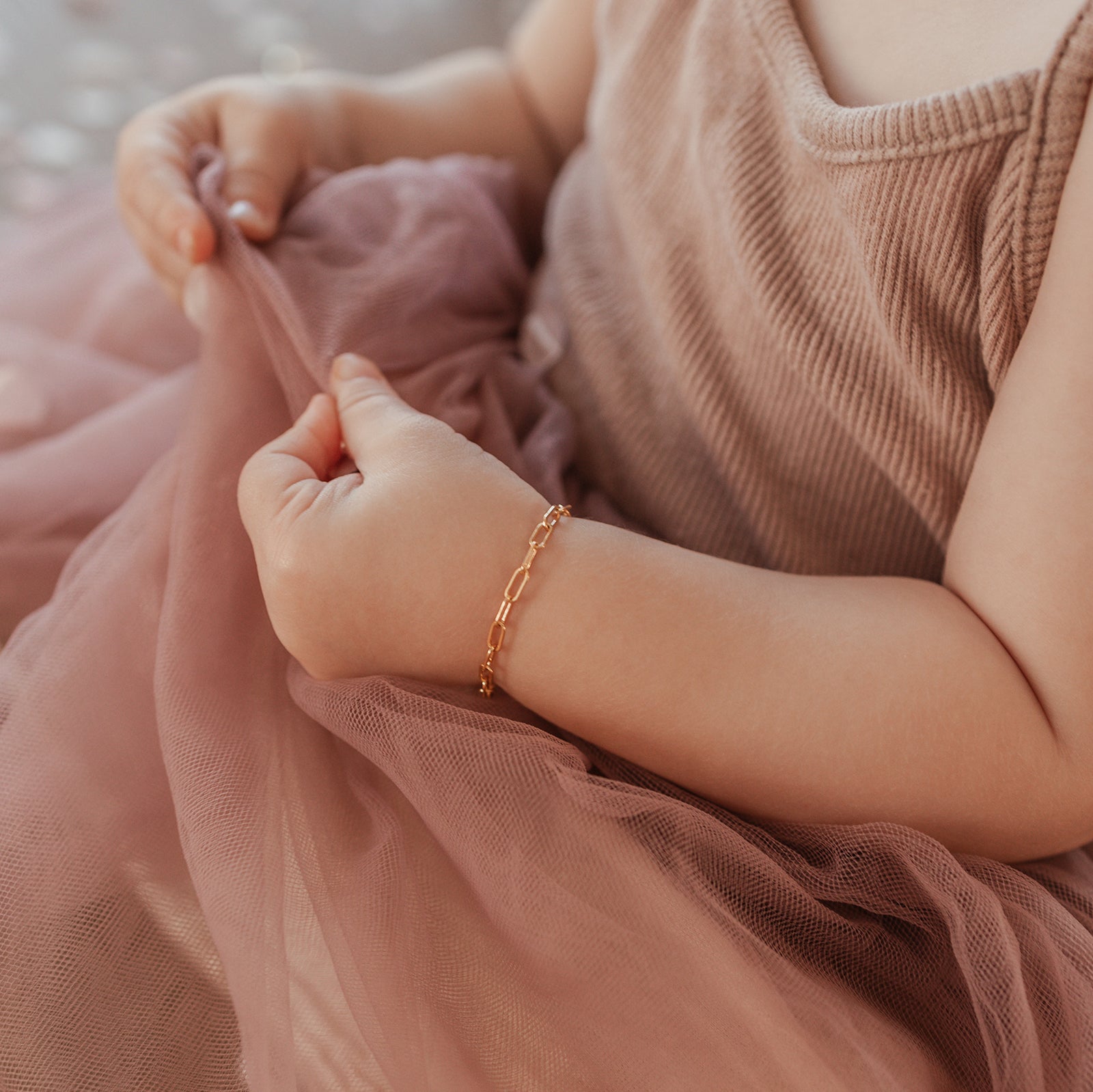 Personalised jewellery – handmade jewellery – KBN jewellery – Australian made jewellery – matching jewellery– perfect gift for baby– sentimental gift – newborn gift idea – matching jewellery – tiny pendant bracelet – linked chain bracelets - initial bracelet