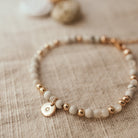 Personalised jewellery - KBN Jewellery - handmade jewellery – Personalised Jewellery gifts – Dainty jewellery – Australia made jewellery – beaded bracelet – pearl bracelet – hand made bracelet – howlite bracelet – initial bracelet – handmade crystal bracelet