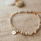 Personalised jewellery - KBN Jewellery - handmade jewellery – Personalised Jewellery gifts – Dainty jewellery – Australia made jewellery – beaded bracelet – pearl bracelet – hand made bracelet – howlite bracelet – initial bracelet – handmade crystal bracelet