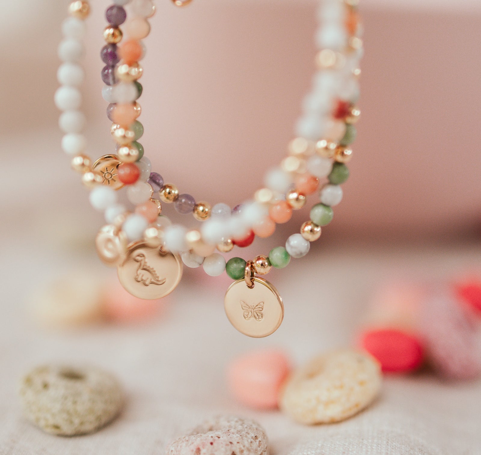 Personalised jewellery - KBN Jewellery - handmade jewellery – Personalised Jewellery gifts – Dainty jewellery – Australia made jewellery – beaded bracelet – pearl bracelet – hand made bracelet – howlite bracelet – initial bracelet – handmade crystal bracelet