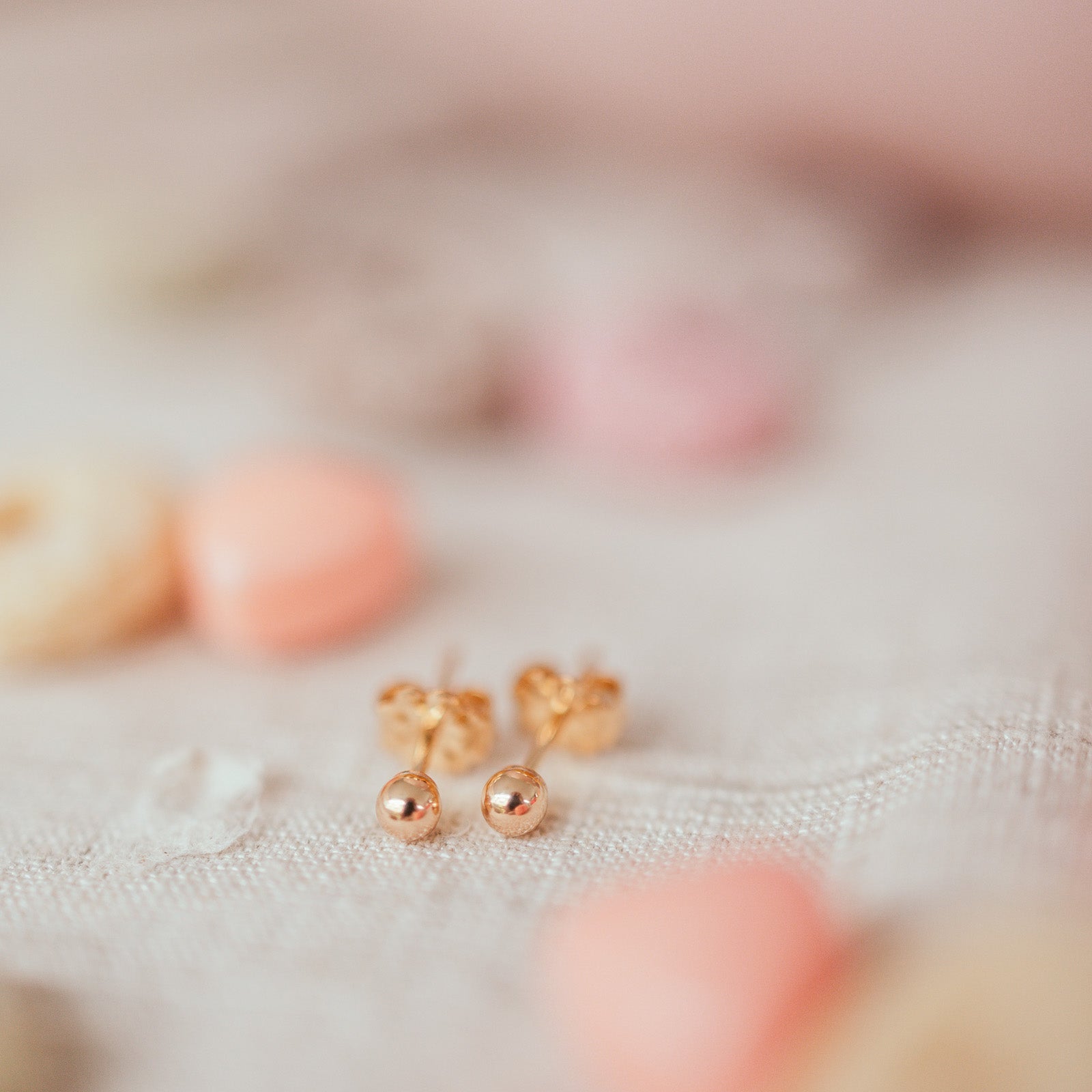 Personalised jewellery - KBN Jewellery - handmade jewellery – Personalised Jewellery gifts – Dainty jewellery – everyday earrings – ball stud earrings – children earrings – earrings from your toddler – toddler friendly earrings