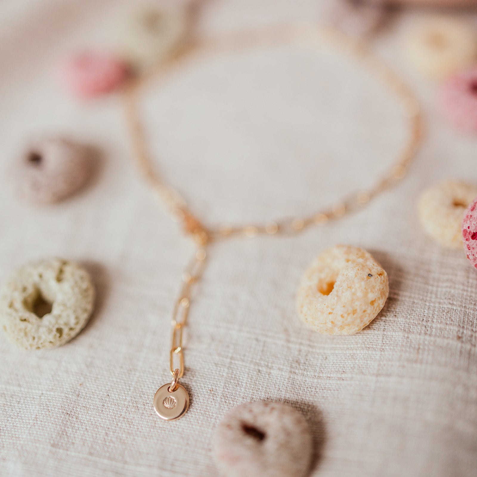 Personalised jewellery – handmade jewellery – KBN jewellery – Australian made jewellery – matching jewellery– perfect gift for baby– sentimental gift – newborn gift idea – matching jewellery – tiny pendant bracelet – linked chain bracelets - initial bracelet