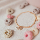 Personalised jewellery - KBN Jewellery - handmade jewellery – Personalised Jewellery gifts – Australian Made – initial and symbol bracelet – affordable jewellery for kids – children’s first anklet – initial anklet