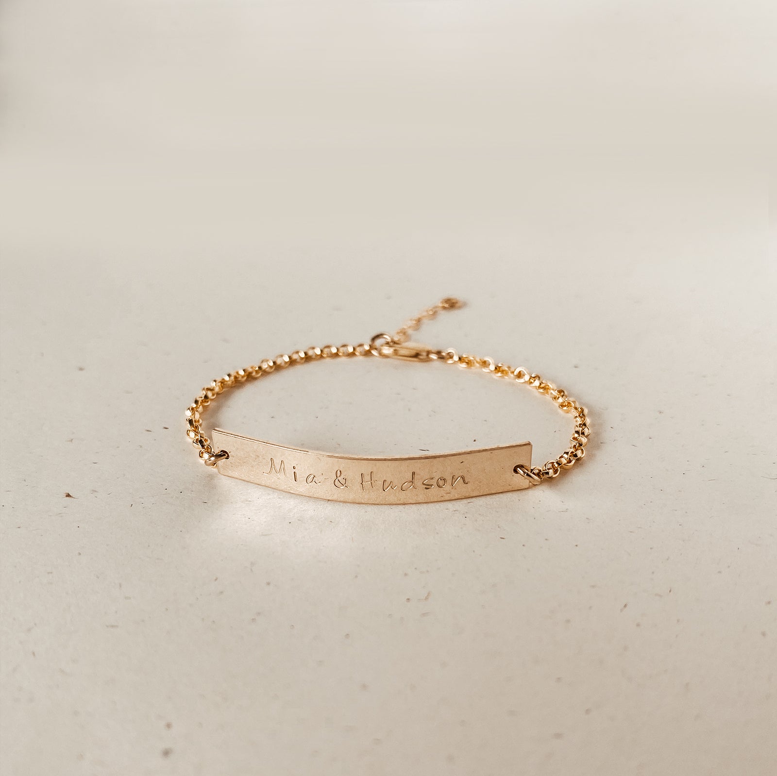 Personalised jewellery - KBN Jewellery - handmade jewellery – Personalised Jewellery gifts – Dainty jewellery- Dainty necklace – name bracelet – roman numerals bracelet – children’s name bracelet