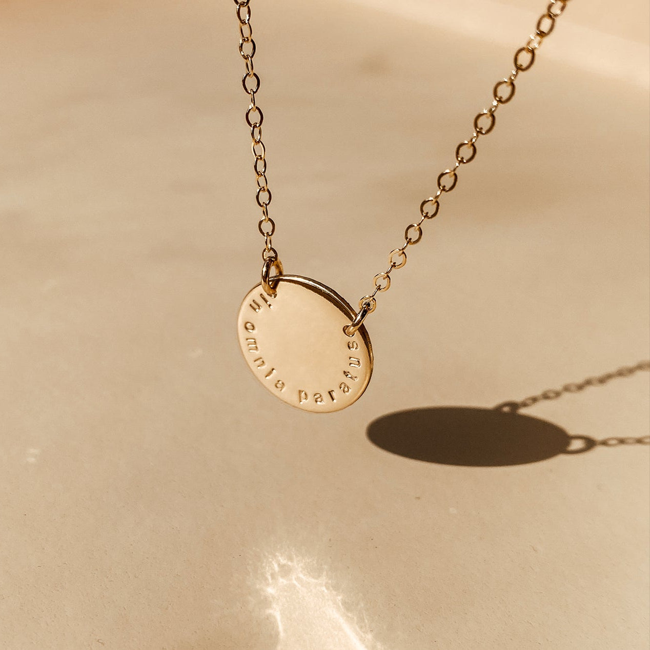 Personalised jewellery - KBN Jewellery - handmade jewellery – custom jewellery gifts – dainty necklace – Australian made – initial necklace – children’s initial necklace – roman numeral necklace – round pendant necklace – double holed necklace