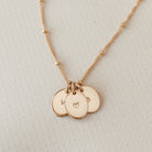 Personalised jewellery - KBN Jewellery - handmade jewellery – Personalised Jewellery gifts – Dainty jewellery- Dainty necklace - initial necklace – symbol necklace – bead chain – tiny pendant – children initial