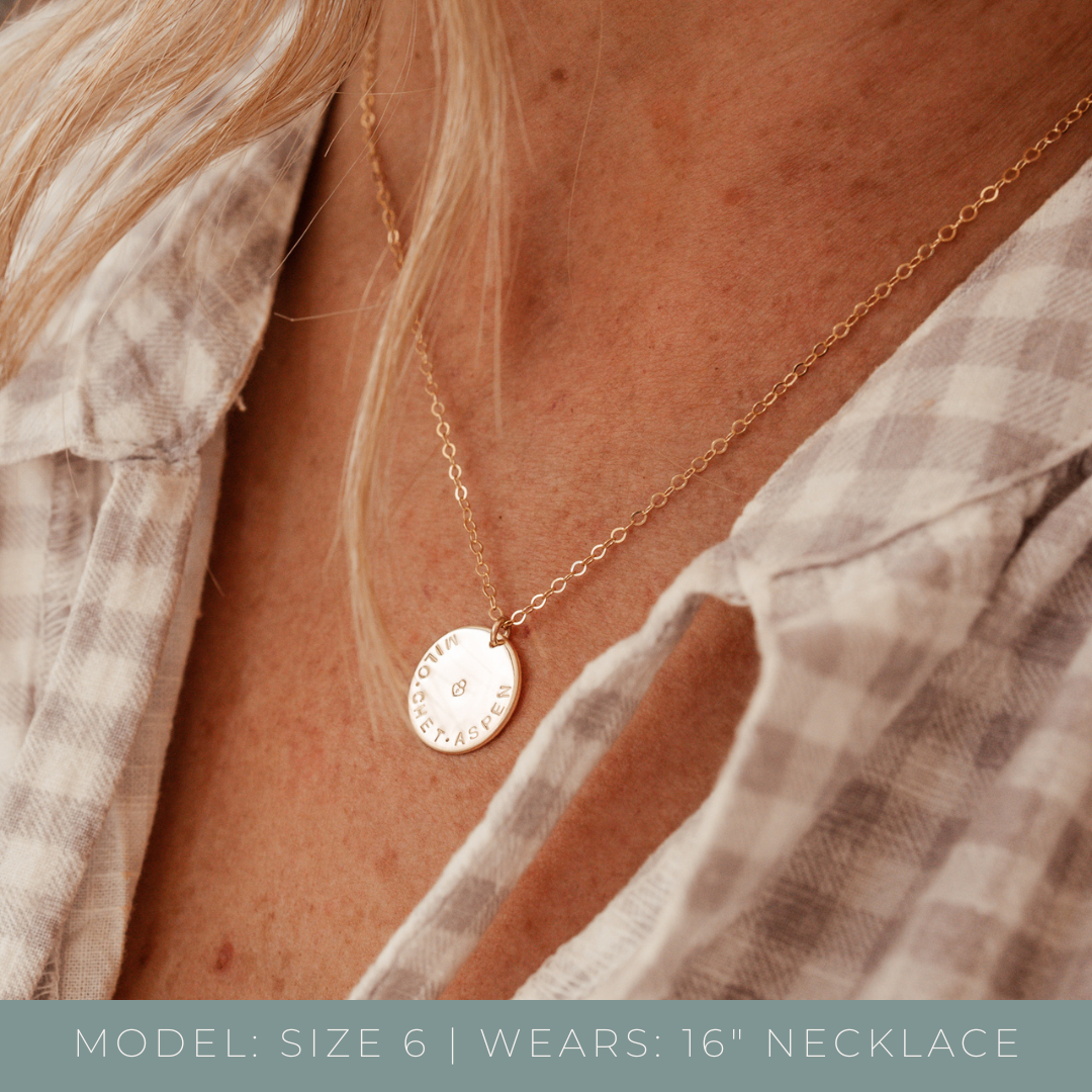 Personalised jewellery - KBN Jewellery - handmade jewellery – Personalised Jewellery gifts – Dainty jewellery – children names necklace – family members necklace – personalised child’s name – gifts for mum – gifts for nana – gifts for grandma – personalised gift – small symbol on pendant