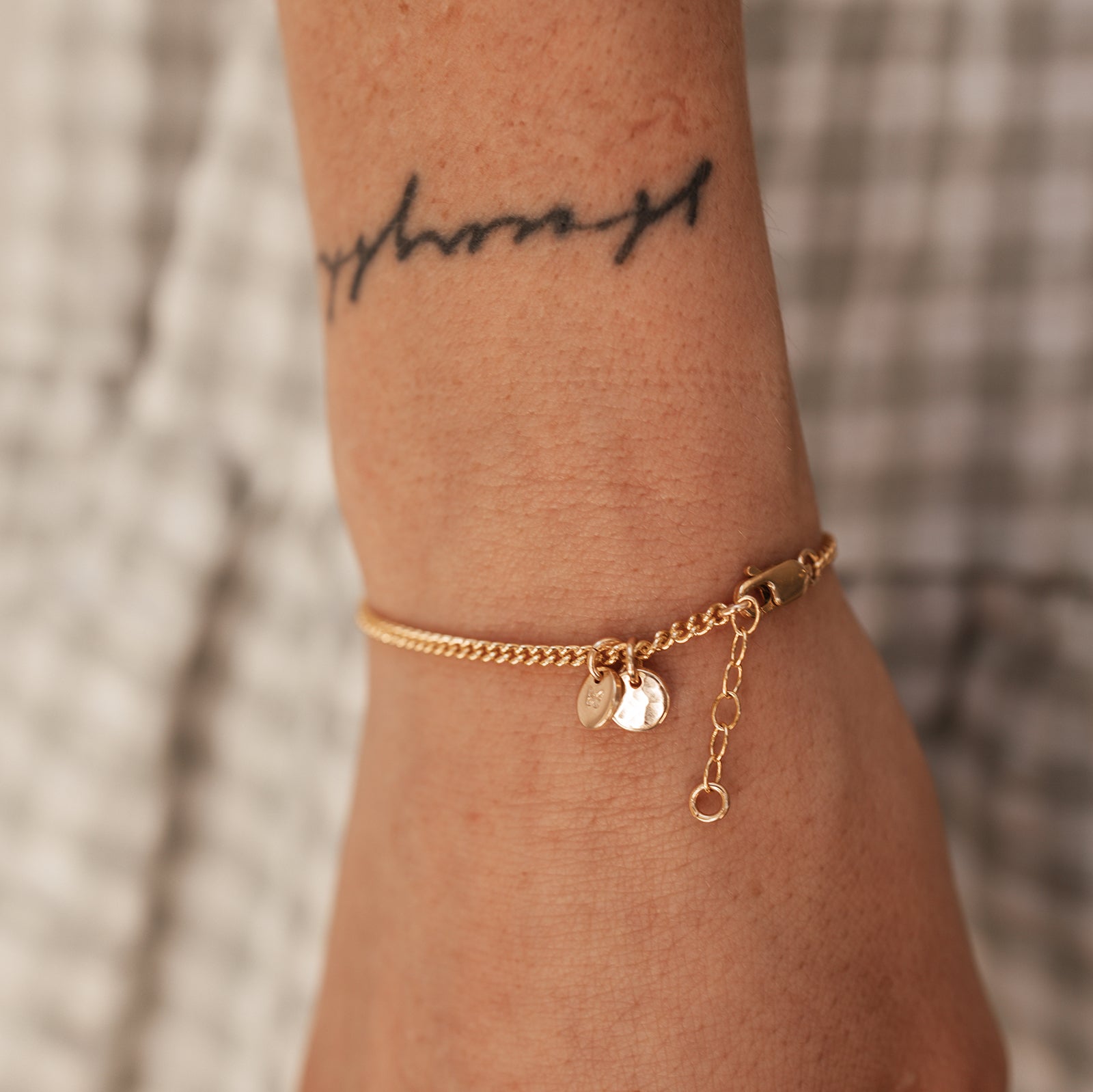 Personalised jewellery - KBN Jewellery - handmade jewellery – Personalised Jewellery gifts – Dainty jewellery – dainty bracelet – personalised bracelet – tiny pendant bracelet – initial bracelet – symbol bracelet – handmade bracelet – hand stamped jewellery